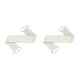 thumbnail image 3 of Matsuzay Tira de baño de lufa Natural, y profundo, exfoliante para la piel del cuerpo de la ducha, conveniente para lavar la espalda, beige 2piezas Matsuzay CBP129931, 3 of 5