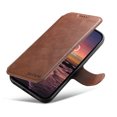 thumbnail image 3 of for iPhone 15 2-in-1 PU Leather Case, Detachable Wallet Case with Card Holder Stand, Removable Folio Protective Cover, Support Magnetic Car Mount, Magnetic Clasp, Shockproof Cover, Brown, 3 of 11
