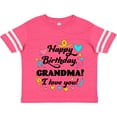 thumbnail image 3 of Inktastic Happy Birthday, Grandma I Love You Boys or Girls Toddler T-Shirt, 3 of 5