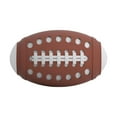 thumbnail image 1 of Almencla Ballon de Football de Piscine 3,46 Po Mini Ballon de Sport pour Récompenses Prix Activités de Plein Air Brun Foncé, 1 of 8