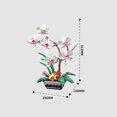 thumbnail image 1 of Orchid Pot Plant Building Blocks Set Bonsai Flower Bouquet MOC Vase Model For Adults, 1 of 10