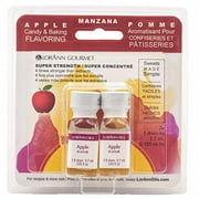 LorAnn Apple SS Flavor, 1 dram bottle (.0125 fl oz - 3.7ml - 1 teaspoon) Twin pack blistered