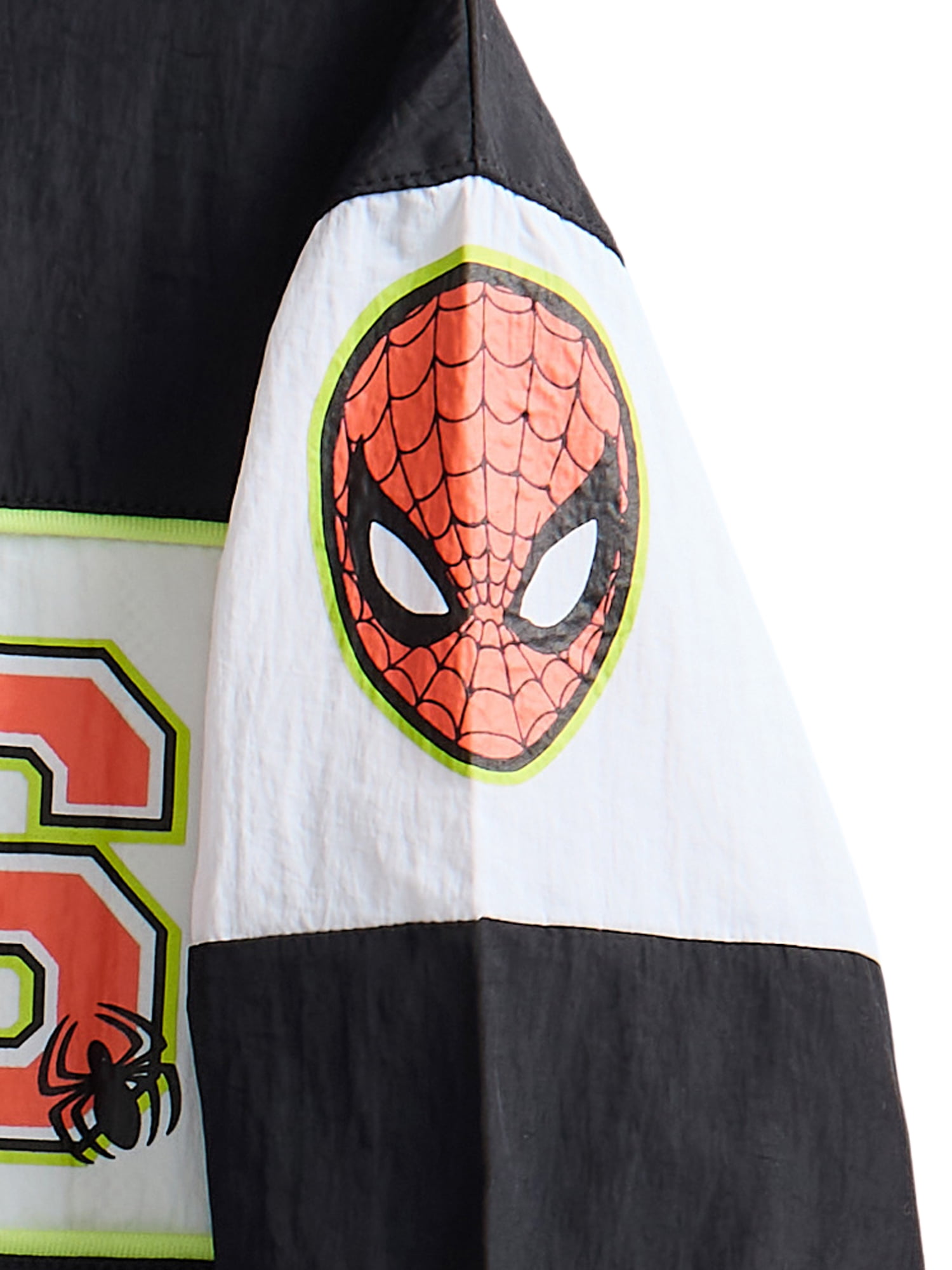 Marvel Spider-Man Toddler Full Zip Jacket with Long Sleeves, Sizes 12M-5T