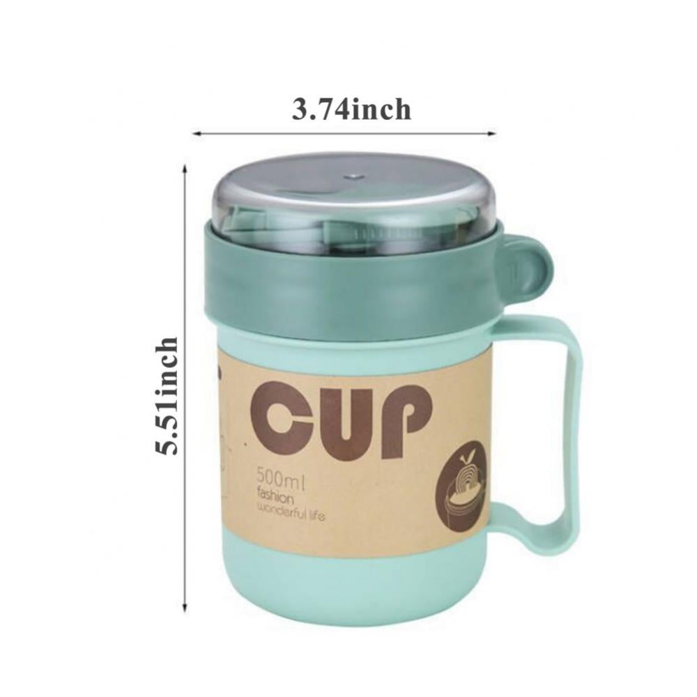 Insulated Container for Hot Food,Portable Breakfast Cup,Milk Soup Box