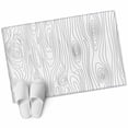 thumbnail image 6 of Simple Line Wooden Texture Bathroom Rug Washable 2x3 Entryway Rug Non Slip Modern Striped Front Door Mat Low Pile Indoor Doormat Throw Floor Carpet for Kitchen Bedroom Entrance, 6 of 8