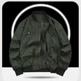 thumbnail image 2 of Yiliang work jackets for men cold weather Construction high Visibility Water Resistant Coat ,Army Green,M, 2 of 4