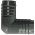 thumbnail image 2 of Dura 1406 Series PVC Tube Fitting, 90 Degree Elbow, Schedule 40, Gray, 1-1/4" Barbed, 2 of 2