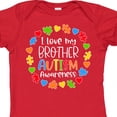 thumbnail image 4 of Inktastic I Love My Brother Autism Awareness Boys or Girls Baby Bodysuit, 4 of 5