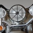 Motorcycle Without Rider Commercial WASHWEPE Black Headlight Protector for Motorcycle with Durable Metal ...