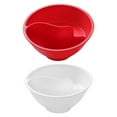 thumbnail image 3 of stanreset Reusable Cereal Bowl Stackable Spiral Plate Sandwich Plastic Tableware Kitchen Unbreakable Banana Breakfast Kids, 3 of 6