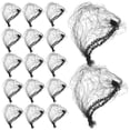 thumbnail image 2 of MOVTOTOP 100 Pcs Filet à Cheveux Invisible Noir Élastique en Nylon Extensible, 2 of 5