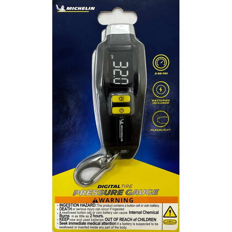 Michelin Mini Keychain Digital Tire Gauge, 99 Psi photo 2