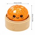 thumbnail image 2 of Glitter Dumpling Squishy Toy with Steamer, Mystery Dumpling Squishy Surprise Mystery Dumpling for Stress Relief, Bao Bun Dumpling Squeeze Fidget Fun, 3 Inch, 2 of 5