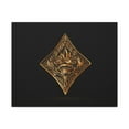 thumbnail image 4 of 3D Gold Diamonds Playing Card Canvas Wall Art for Home Decor Ready-to-Hang, 4 of 18