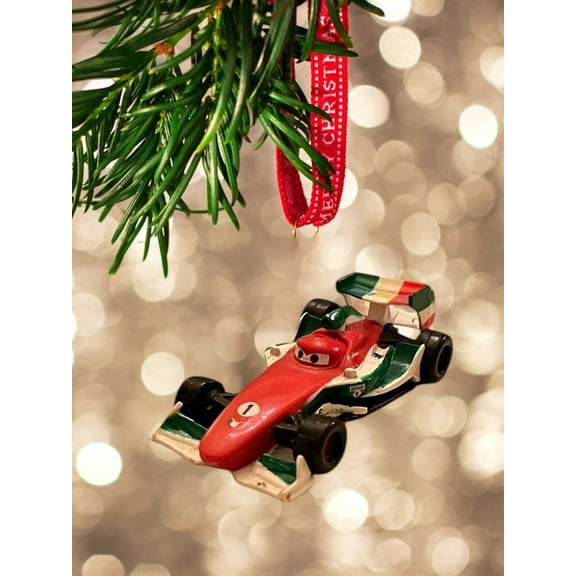 ORNAMENT Disney Pixar Cars 2 Francesco Bernoulli 6 Rare Figure Figurine Dangler