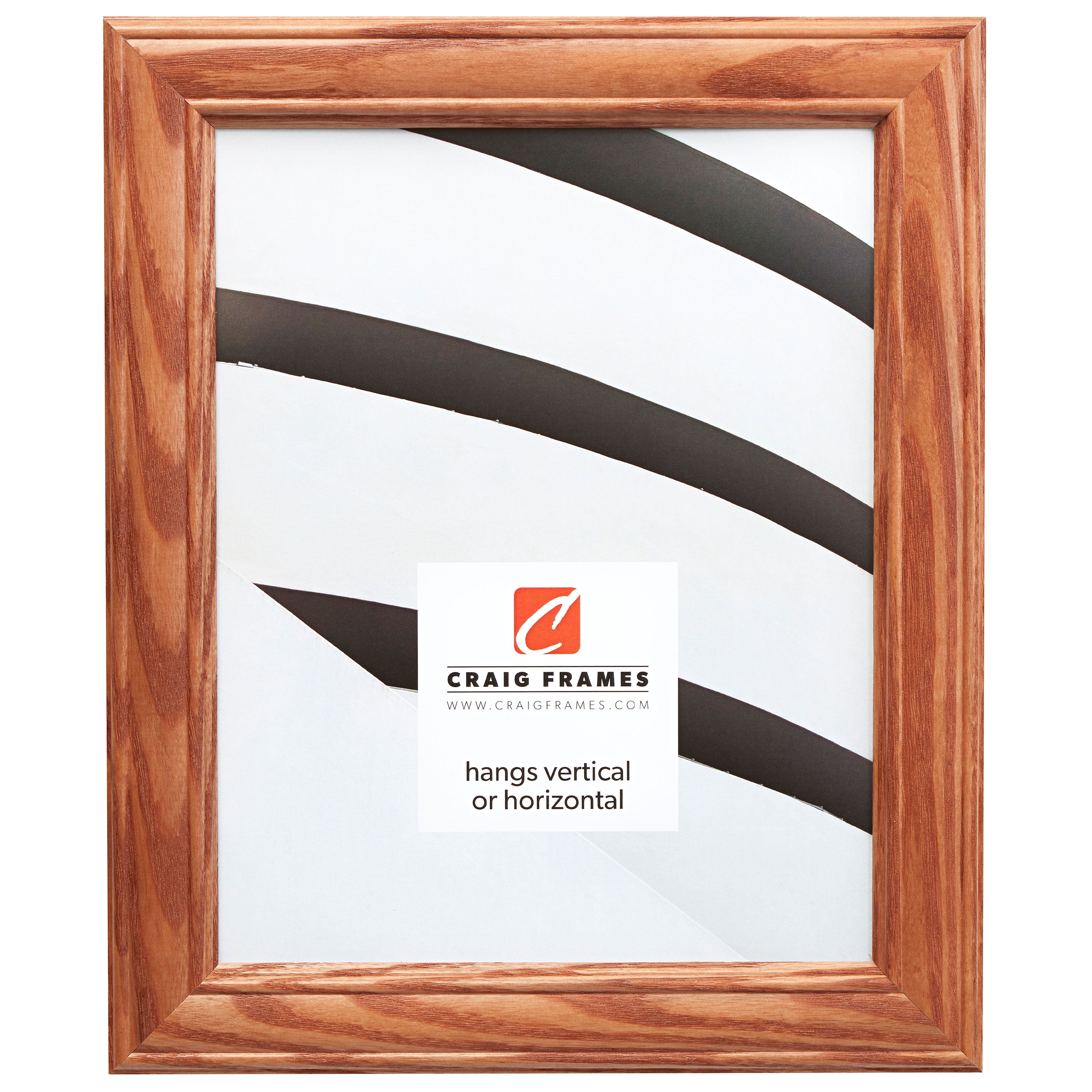 Craig Frames Contemporary Non Standard Sizes Honey Brown Picture Frame 