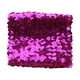 thumbnail image 2 of Qarigey Calentadores de brazos brillantes con lentejuelas, cómodos de llevar, guantes cortos sin dedos, ligeros y portátiles Accesorios de disfraces Rosa roja, 2 of 6