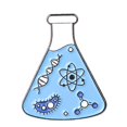 thumbnail image 4 of Juego de Alfileres de Broche Perfecl 4 Uds. Novedosos Alfileres de Solapa Ciencia Matraz para Niños, 4 of 4