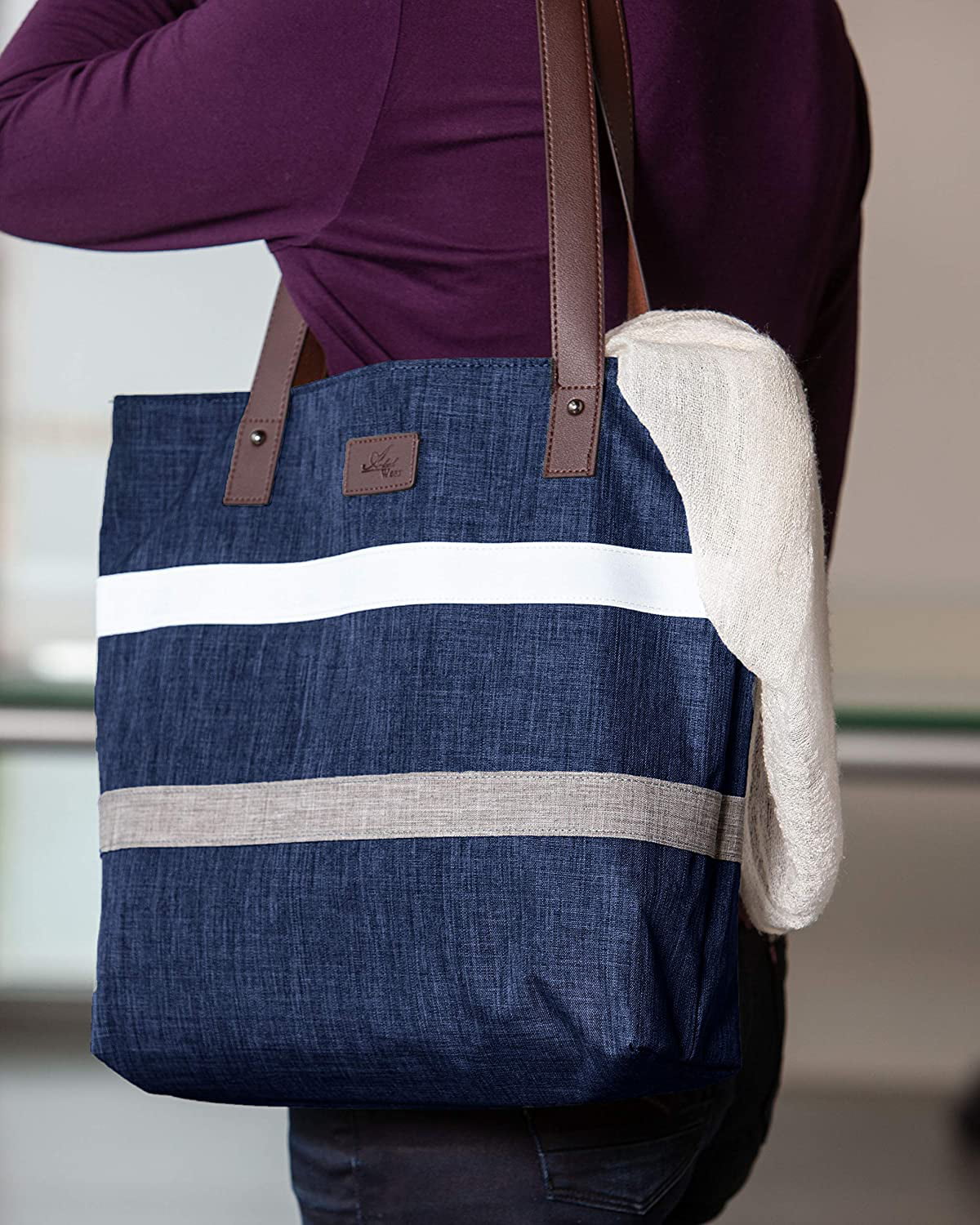 For Work School Travel Business Shopping Aleah Wear Shoulder Tote Bag Purse Handbag For Women 