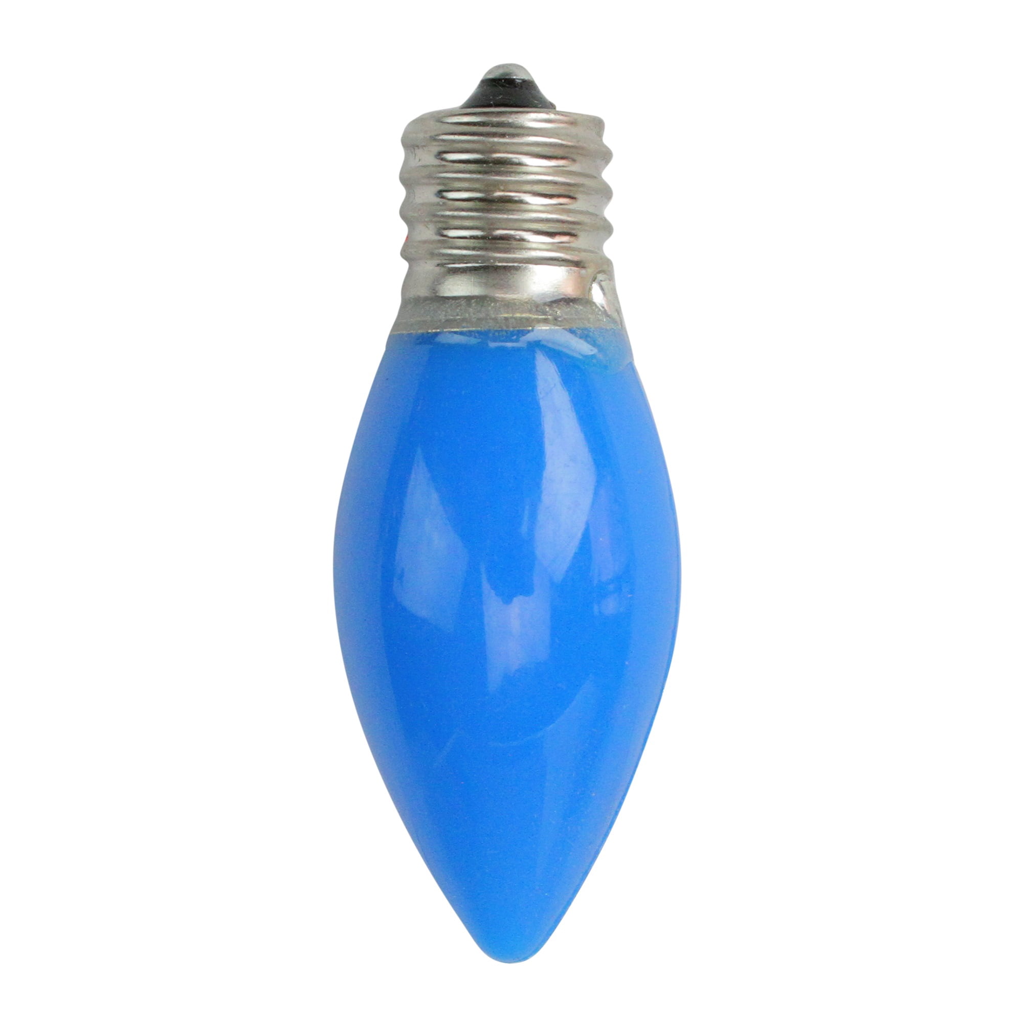 Sienna Opaque C9 LED Christmas Replacement Bulbs - Blue - Pack of 4