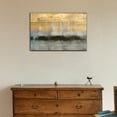 thumbnail image 2 of wall26 - Canvas Wall Art - Abstract Landscape with Golden Black and Grey Color - Gallery Wrap Modern Home Art | Ready to Hang - 24x36 inches, 2 of 3