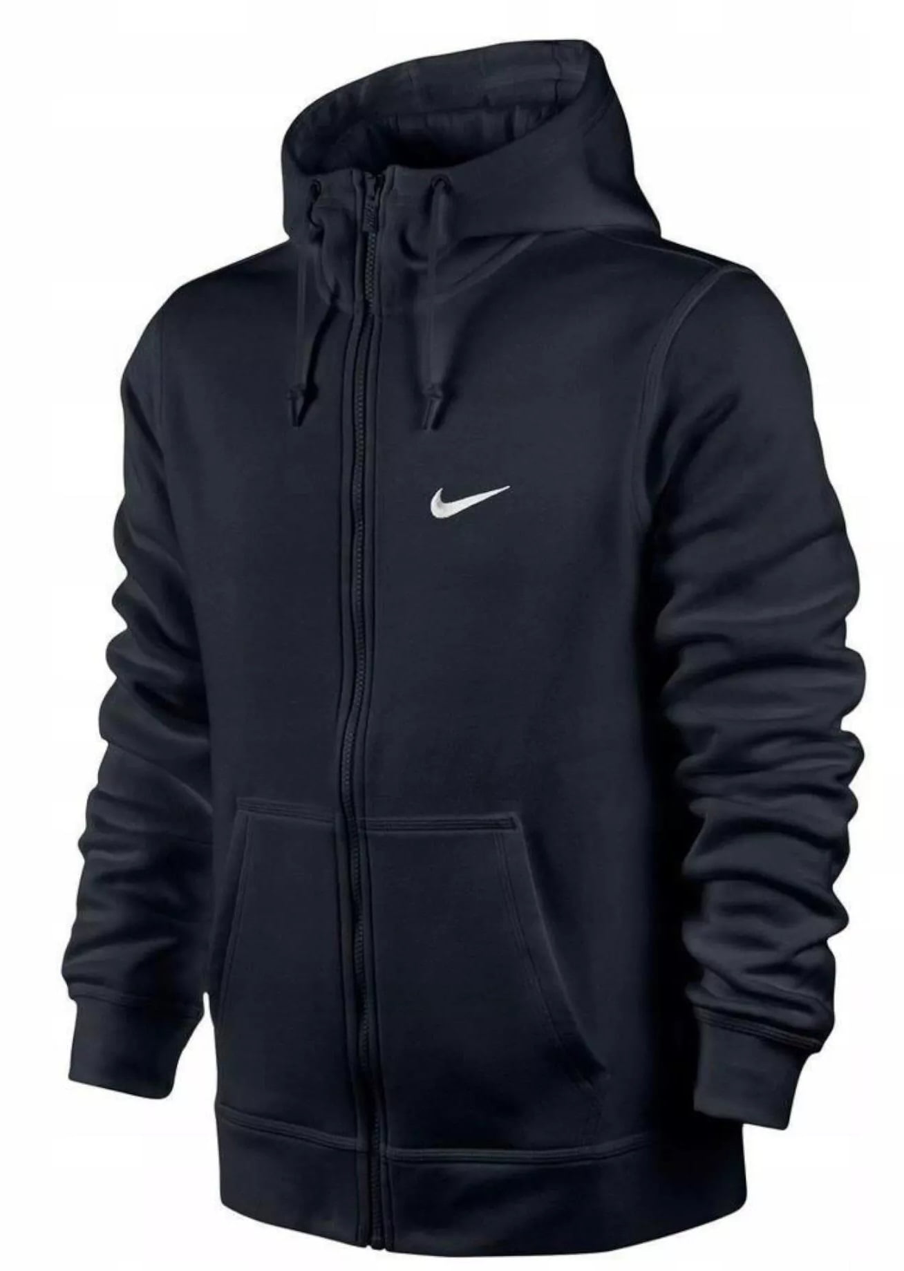 Nike - Nike Men's Club Swoosh Full-Zip Hoodie Jacket Black M 823531-010 - Walmart.com - Walmart.com