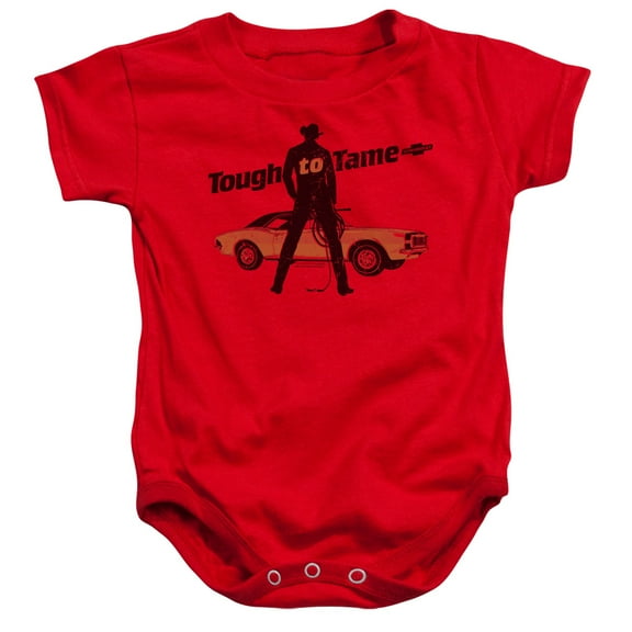 Chevrolet Tough To Tame Infant Snapsuit Red