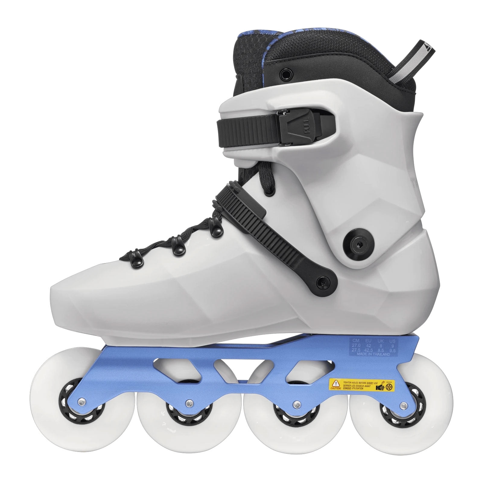 ROLLERBLADE Men's Twister XT Gray Pearl/Periwinkle Inline Skates, Size: 10/10.5