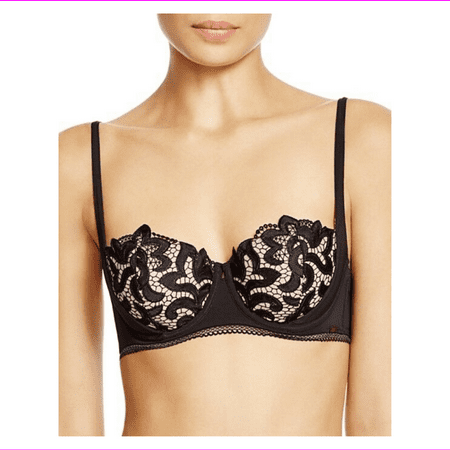 Calvin Klein CK Black Ignite Balconette Bra in Black  32B (#QF1266)