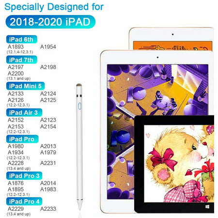 Stylus Pen for ipad Touch Screen, with Palm Rejection,(2018-2020 