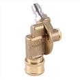 thumbnail image 3 of 2X Acoplador Pivotante de 4500 PSI ConexióN RáPida de 1/4 Pulg. para Accesorio de Lavadora una PresióN Adaptador de Limpieza de Canalones 240 Grados 7 Engranajes, 3 of 10