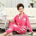 thumbnail image 1 of REDHOTYPE Mode Confort Grande Taille Imprimé Pyjama de Coton à Manches Longues Ensemble Pantalons de Pyjama Chaud en Vrac Homewear, 1 of 2