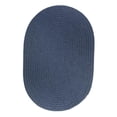 thumbnail image 1 of Rhody Rug S102R060X096 Solid 5x8 Wool Rug Sailor Blue Rug, 1 of 1