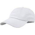 thumbnail image 3 of baseball caps hats 100% cotton plain blank adjustable size wholesale bulk of 12 pack, 3 of 5