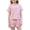 Pink-08, variant on Ultrave Summer Outfit for Girls Stripe Print Short Sleeve T-shirt Loose Shorts Casual Loungewear Sets