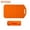 Orange, variant on Cutting Board for Kitchen Prep, Flexible Foldable Silicone Chopping Mat with Non-Slip Heat Resistant Surface, Rollable Food Prep Pad for Fruit Veggies Meat