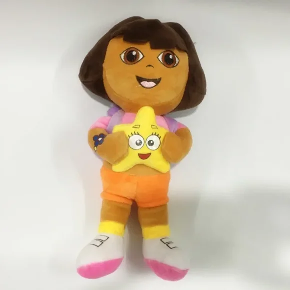 Dora Explorer Plushes Toy Cartoon Monkey Boots Swiper Stuffed Animals Anime Dolls Throw Pillows Kids Toys Room Decoration Gift