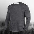 thumbnail image 2 of QIPOPIQ Men's Dri-Power Cotton Blend Long Sleeve Tees, Moisture Wicking, Odor Protection, UPF 30+ Clearance, 2 of 3
