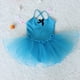 thumbnail image 2 of Vestido de Fiesta de Navidad para Niñas Verano Correa de Color Sólido Vestido de Rendimiento para Niños Material Suave Manga Corta para Dormir Vestido de Navidad de Ocio Diario Niña Bebé, 2 of 5