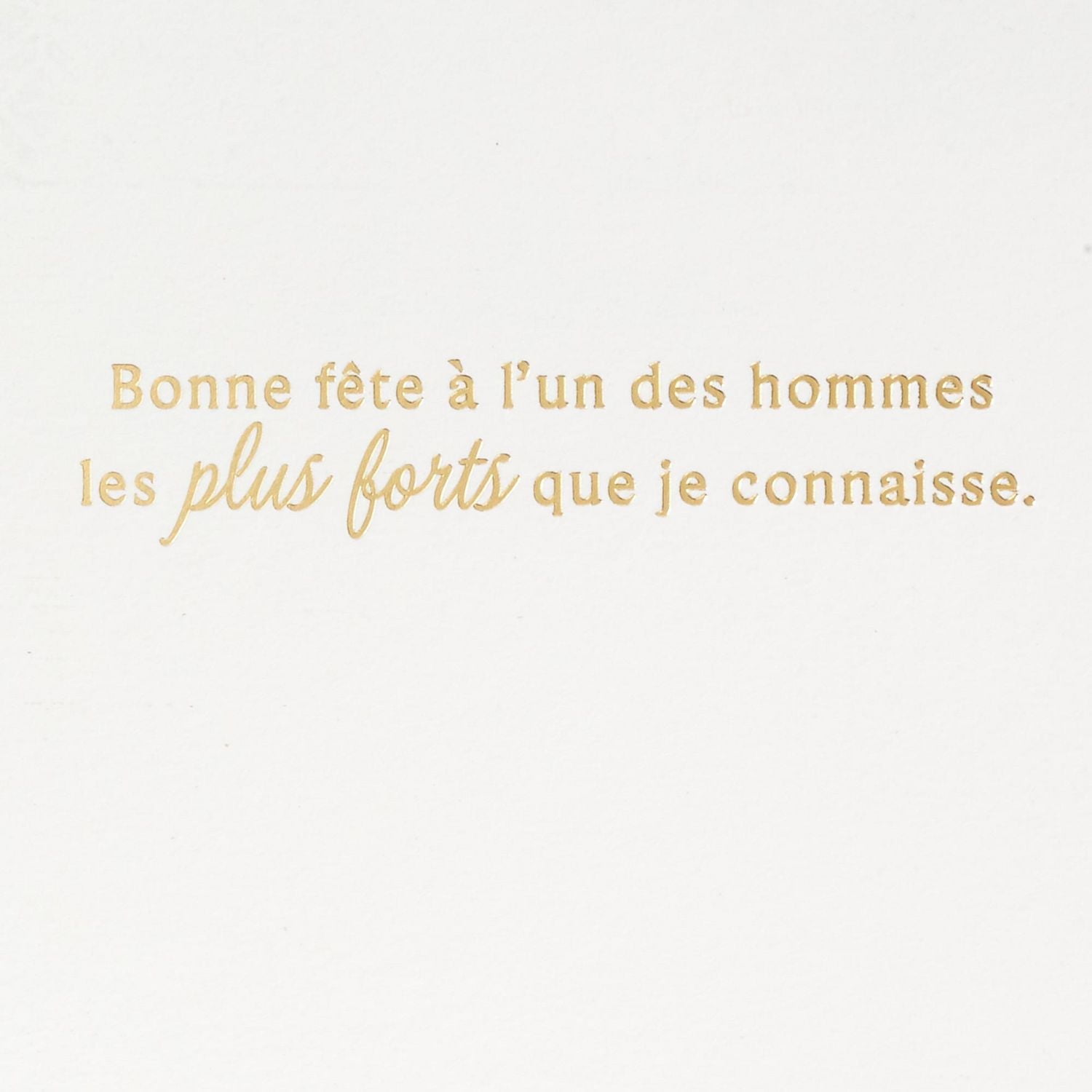 Carte de fête pour hommes – Hallmark (Gentillesse et amour)