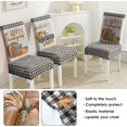 thumbnail image 4 of Thanksgiving Dining Chair Covers Set of 4, Fall Parsons Chair Slipcover Pumpkin Truck Stretch Chair Protectors Covers, Washable Kitchen Chair Seat Covers for Dining Chairs Autumn Holiday Decor Gifts, 4 of 6