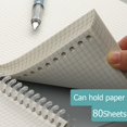 thumbnail image 4 of 5pcs 30-Holes Hoja Suelta Cuaderno Carpetas Reemplazable Recarga Anillo De Color Encuadernación Para DIY Papel Álbum Diario Papelería Oficina Suministros Escolares, 4 of 4