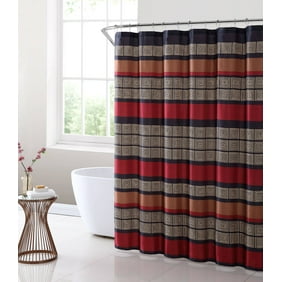 Saturday Knight Evan Stripe Shower Curtain Walmart Com