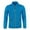 Blue, variant on Mens Hoodless Sweatshirt Full Zip Mock Neck Sweatshirt Solid Slim Thin Velvet Sweatshirt Fall Winter Workout Sweater Coat with Pockets Orange