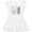 AA-White, variant on Inktastic My Great Aunt Loves Me- cute and happy llama Gift Baby Girl Dress