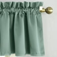 thumbnail image 3 of Sun Zero Rod Pocket Room Darkening Single Valance, 54" X 18.0", Curtain Rod Not Included, 3 of 7