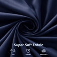 thumbnail image 3 of Subrtex 3-Piece 1600 Thread Count Microfiber Bed Sheet Set Super Soft with 40% Tencel and 60% Cotton (Twin XL, Navy), 3 of 11