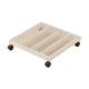 thumbnail image 3 of Soporte de planta con ruedas con cerraduras bandeja de plantas móviles Plantilla de plantilla Rolling Stand Rolling Plant Motor Stand For Office Yard 40x40x6cm, 3 of 8