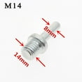 thumbnail image 1 of 3/4/5/6/7Inch Backing Pad Sanding Holder Disc Hook And Loop Backer Plates Drill Rod M10 for Polisher Grinding Tools M14 14mm Rod, 1 of 9