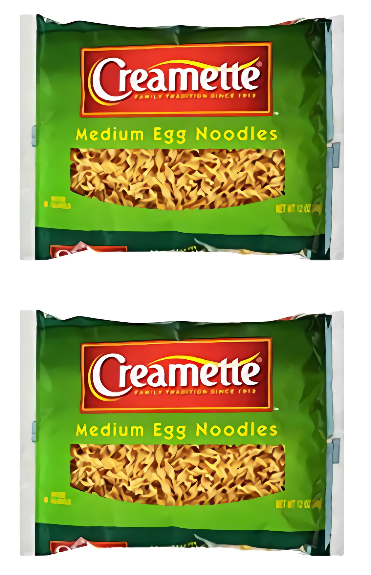 Creamette Medium Egg Noodles Value Pack Bundled by Tribeca Curations
